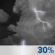 Thursday Night: Chance Showers And Thunderstorms