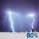 Saturday Night: Showers And Thunderstorms Likely then Showers And Thunderstorms