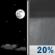 Wednesday Night: Mostly Clear then Slight Chance Rain Showers