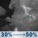 Tonight: A chance of showers and thunderstorms. Mostly cloudy. Low around 69, with temperatures rising to around 71 overnight. North northeast wind 5 to 10 mph. Chance of precipitation is 50%. New rainfall amounts between a quarter and half of an inch possible. Tonight: Chance Showers And Thunderstorms
