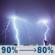 Tonight: Showers and thunderstorms. Cloudy, with a low around 55. North wind around 15 mph, with gusts as high as 30 mph. Chance of precipitation is 90%. New rainfall amounts between three quarters and one inch possible. Tonight: Showers And Thunderstorms