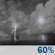 Tuesday Night: A chance of showers and thunderstorms before 7pm, then showers and thunderstorms likely between 7pm and 1am, then a chance of showers and thunderstorms. Mostly cloudy, with a low around 69. Southeast wind 5 to 10 mph, with gusts as high as 20 mph. Chance of precipitation is 60%. Tuesday Night: Chance Showers And Thunderstorms then Showers And Thunderstorms Likely