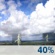 Today: A chance of showers and thunderstorms after 10am. Mostly sunny. High near 85, with temperatures falling to around 83 in the afternoon. Southeast wind around 5 mph. Chance of precipitation is 40%. Today: Chance Showers And Thunderstorms