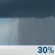 Saturday: A chance of rain showers. Mostly sunny, with a high near 71. Chance of precipitation is 30%. Saturday: Chance Rain Showers